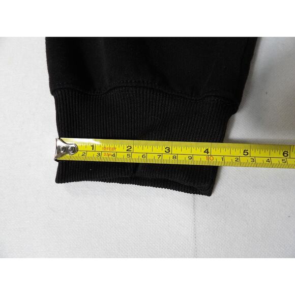 Bebe Sports Jogger Sweatpants Womens 2X Black Graphic Spellout Logo Lounge - Picture 5 of 14